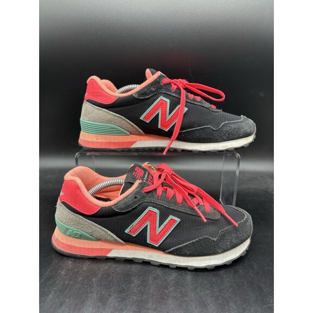 New Balance 515 Sneakers Womans 7 B WL515BLC Black Casual Shoes Athletic Walking